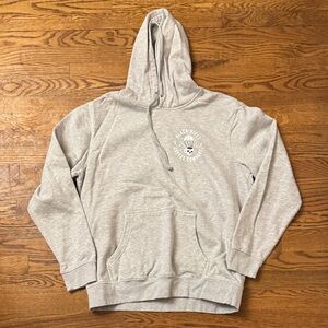 Black Rifle Coffee Company Heather Gray Hoodie with Skull Logo size XL